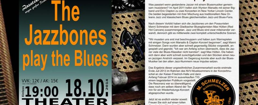 The Jazzbones play the blues